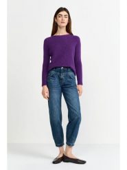 Rich & Royal Sweter w kolorze fioletowym rozmiar: S. Różowe swetry Rich & Royal, s, bez wzorów, bez ramiączek. Za 294.95 zł.