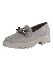 Paul Green Skórzane mokasyny w kolorze szarym rozmiar: 40,5. Szare mokasyny Paul Green, bez wzorów, ze skóry. Za 217.02 zł.