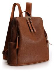 Lucky Bees Plecak w kolorze jasnobrązowym - 30 x 35 x 13 cm rozmiar: onesize. Brązowe plecaki Lucky Bees, bez wzorów, z materiału, bez dodatków. Za 78.99 zł.