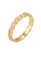 Elli Damski pleciony węzeł nieskończoności Trend w srebrze 925 Sterling Silver Pierścionki 1 ct. Szare pierścionki Elli, srebrne. Za 293.99 zł.