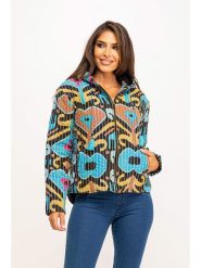 Peace & Love Kurtka przejściowa w kolorze turkusowym rozmiar: XL. Niebieskie kurtki Peace & Love, xl, bez wzorów, bez kaptura. Za 280.79 zł.
