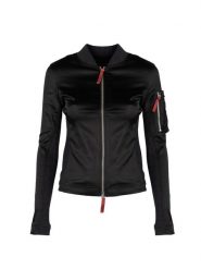Diesel Bluza "T-Opuntia" | A06193-0BHAV | Kobieta | Czarny. Czarne bluzy Diesel, s, bez wzorów, z acetatu, bez kaptura, trekkingowe. W wyprzedaży za 499.00 zł.