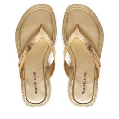 Japonki MICHAEL Michael Kors. Żółte japonki MICHAEL Michael Kors, bez wzorów. Za 459.99 zł.