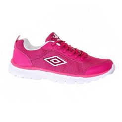 Buty damskie Umbro Low Sneaker różowe - niskie tenisówki rekreacyjne. Białe trampki Umbro, bez wzorów, z dzianiny, klasyczne, bez zapięcia. Za 171.99 zł.