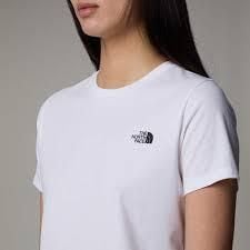 The North Face Koszulka S/S Simple Dome Nf0A87Nhfn4. Białe t-shirty sportowe The North Face, s, bez wzorów, bez ramiączek. Za 97.99 zł.
