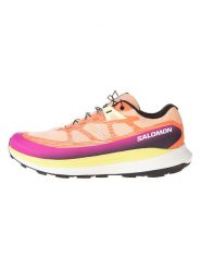 SALOMON Buty "Ultra Glide 2" w kolorze pomarańczowo-różowym do biegania rozmiar: 43 1/3. Pomarańczowe buty do biegania Salomon, bez wzorów, z materiału, bez zapięcia, do biegania. Za 348.62 zł.