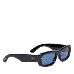 Okulary przeciwsłoneczne Ray-Ban. Niebieskie okulary przeciwsłoneczne Ray-Ban, bez wzorów. Za 692.99 zł.