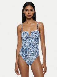 LAUREN RALPH LAUREN Strój kąpielowy 20640066 Niebieski. Niebieskie stroje jednoczęściowe Lauren Ralph Lauren, bez wzorów, z syntetyku. Za 985.99 zł.