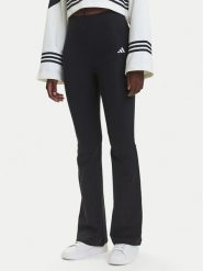 Adidas Legginsy Essentials Small Logo JD9961 Czarny Flared Fit. Czarne legginsy adidas, bez wzorów, z bawełny. Za 149.99 zł.