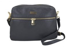 Listonoszka skórzana BARBERINI'S 979-1 czarna. Czarne shopper bag Barberinis, bez wzorów, ze skóry, biznesowe, duże, bez dodatków. Za 229.99 zł.