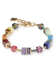 COEUR DE LION Bransoletka z kryształami Swarovski rozmiar: onesize. Żółte bransoletki COEUR DE LION, z kryształem, ze stali. Za 228.21 zł.