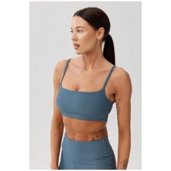 Stanik sportowy fitness Rough Radical Aven Sports Bra. Niebieskie biustonosze sportowe ROUGH RADICAL, bez wzorów, na fitness i siłownię. Za 139.90 zł.