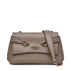Torebka Guess. Brązowe torebki klasyczne Guess, z aplikacjami, klasyczne, bez dodatków. Za 329.99 zł.
