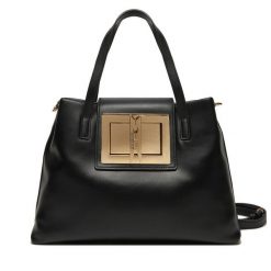 Torebka LOVE MOSCHINO. Czarne torebki klasyczne Love Moschino, bez wzorów, klasyczne, bez dodatków. Za 569.99 zł.