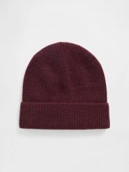 CZAPKA ZIMOWA GAP UNISEX CIEPŁA 791205-06. Czerwone czapki zimowe GAP, bez wzorów, eleganckie. Za 89.00 zł.