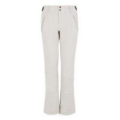 Spodnie narciarskie dla kobiet Protest Lole Softshell. Białe spodnie narciarskie Protest, bez wzorów, z softshellu, narciarskie. W wyprzedaży za 456.50 zł.