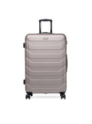 GINO ROSSI Walizka duża CEO-GIN-L-002-05-GOLD Złoty. Żółte walizki Gino Rossi, duże. Za 299.99 zł.