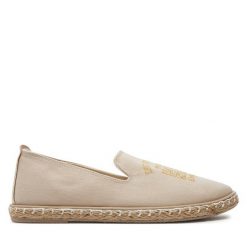 Espadryle Lee Cooper. Brązowe espadryle Lee Cooper, bez wzorów, bez obcasa. Za 59.99 zł.