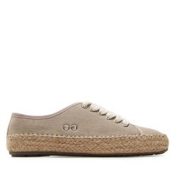 Espadryle EMU Australia. Brązowe espadryle Emu Australia, bez wzorów, bez obcasa. Za 219.99 zł.