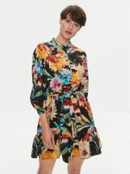 Vero Moda Sukienka koszulowa Siw Cari 10300381 Czarny Regular Fit. Czarne sukienki Vero Moda, s, bez wzorów, z syntetyku, bez kołnierzyka, bez ramiączek, koszulowe. Za 109.99 zł.