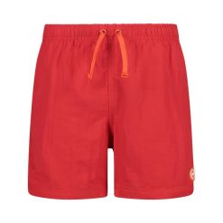 Dziecięce szorty bermudzkie CMP. Czerwone szorty CMP, bez wzorów, sportowe. Za 132.50 zł.