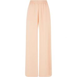 Damskie spodnie z szeroką nogawką z wiskozy Urban Classics. Zielone spodnie sportowe Urban Classics, bez wzorów, z wiskozy, długie. Za 206.00 zł.