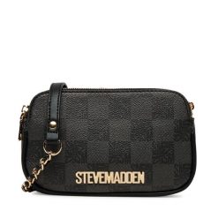 Torebka Steve Madden. Czarne kopertówki Steve Madden, bez wzorów, wizytowe, bez dodatków. Za 219.99 zł.