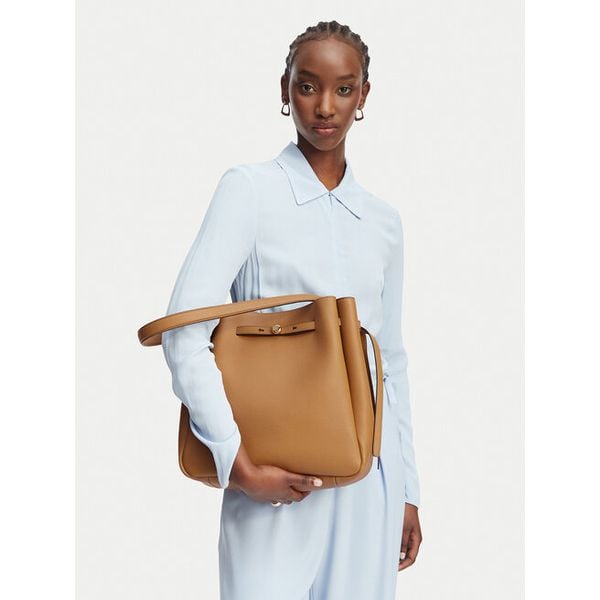 Torebka Tory Burch. Brązowe torebki klasyczne Tory Burch, bez wzorów, klasyczne, bez dodatków. Za 2,604.00 zł.