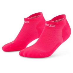 Damskie skarpety kompresyjne do biegania stopki sportowe Core Run. Czerwone skarpetki CEP, bez wzorów, z elastanu. Za 69.00 zł.