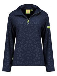 Geographical Norway Bluza polarowa w kolorze granatowym rozmiar: XL. Niebieskie bluzy bez kaptura Geographical Norway, xl, bez wzorów, z polaru, bez kaptura. Za 78.10 zł.