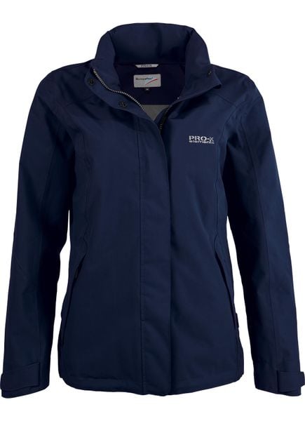 Damska kurtka wodoodporna Pro-X Elements Sky. Niebieskie kurtki PRO-X ELEMENTS, m, bez wzorów, z materiału, eleganckie, bez kaptura. Za 681.50 zł.