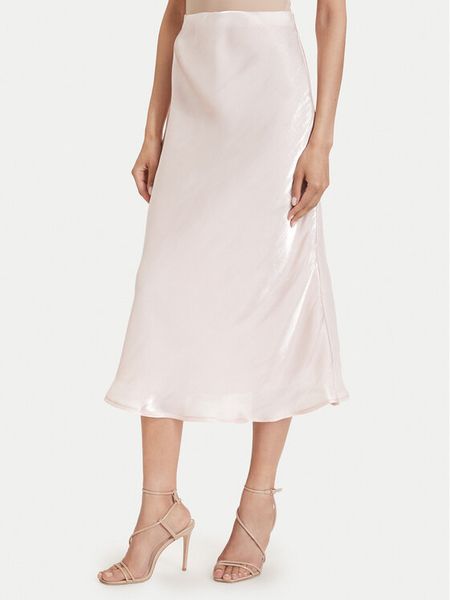 Maryley Spódnica midi 26EB704/37RO Różowy jasny Regular Fit. Czerwone spódnice Maryley, m, bez wzorów, z syntetyku, midi. Za 264.99 zł.