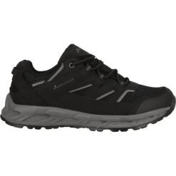 Buty trekkingowe Whistler Benin. Czarne trekkingi WHISTLER, bez wzorów, z gumy, bez zapięcia, trekkingowe. Za 302.00 zł.