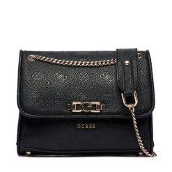 Torebka Guess. Czarne listonoszki Guess, z aplikacjami, bez dodatków. Za 569.99 zł.