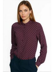 Nife Bluzka w kolorze fioletowym rozmiar: 38. Różowe bluzki Nife, bez wzorów, bez kołnierzyka, bez ramiączek. Za 176.08 zł.