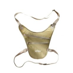 Saszetka Tatonka Skin Chest Holster. Brązowe nerki i saszetki Tatonka, bez wzorów, sportowe, bez dodatków. Za 78.99 zł.