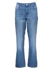 ONLY Dżinsy - Regular fit - w kolorze niebieskim rozmiar: 46/L30. Niebieskie jeansy ONLY, l, z aplikacjami, z bawełny, klasyczne, z podwyższonym stanem. Za 141.19 zł.