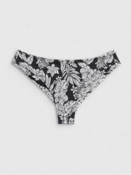 4F Dół od bikini damski - czarny M. Czarne bikini 4f, bez wzorów, z materiału. Za 59.99 zł.