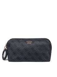 Guess Kosmetyczka Adrian Logo Travel TWNB21 68851 Szary ciemny. Szare torebki klasyczne Guess, z aplikacjami, z materiału, bez dodatków. Za 264.99 zł.