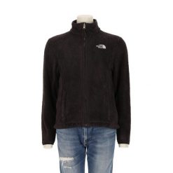 Second life - Damska kurtka z polaru Osito TNF - Stan bardzo dobry. Czarne kurtki The North Face, bez wzorów, z polaru, sportowe, bez kaptura. Za 212.96 zł.