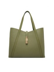 Furla Torebka Goccia L WB01788 BX3353 KH 4555S Zielony. Zielone torebki klasyczne Furla, bez wzorów, ze skóry, bez dodatków. Za 1,389.00 zł.