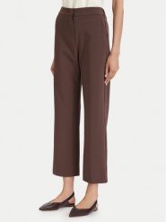 Maryley Spodnie materiałowe 26EB527/06MO Brązowy ciemny Regular Fit. Brązowe spodnie materiałowe Maryley, bez wzorów, z bawełny. Za 289.99 zł.