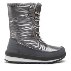 Śniegowce CMP. Szare śniegowce CMP, bez wzorów, bez zapięcia. Za 449.99 zł.
