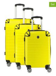 Canadian Peak 3-częściowy zestaw "Shockeak" w kolorze żółtym rozmiar: onesize. Żółte walizki Canadian Peak. Za 404.99 zł.
