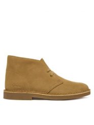 Clarks Trzewiki Desert Bt Evo. 26182928 Brązowy. Brązowe botki Clarks, bez wzorów, ze skóry, bez obcasa, na płaskiej podeszwie, bez zapięcia. Za 389.99 zł.