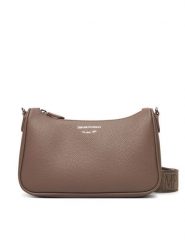 Emporio Armani Torebka EW000539 AF12036 M1057 Beżowy. Brązowe listonoszki Emporio Armani, bez wzorów, ze skóry, bez dodatków. Za 649.99 zł.