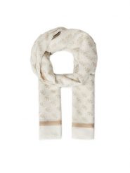 Guess Szal AW5341 POL03 Beżowy. Brązowe szaliki i kominy Guess, z aplikacjami, z poliesteru. Za 199.99 zł.
