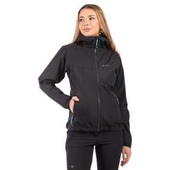Damska kurtka outdoorowa Kilpi SONNA-W. Czarne kurtki Kilpi, l, bez wzorów, z materiału, bez kaptura. Za 525.33 zł.