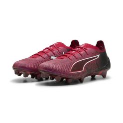 Buty piłkarskie unisex ULTRA 6 ULTIMATE CP FG PUMA. Czarne buty do biegania Puma, bez wzorów, bez zapięcia, do biegania. Za 999.00 zł.