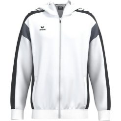 Kurtka treningowa Erima Celebrate 125 z kapturem, wielokolorowa dla juniorów. Czarne kurtki Erima, bez wzorów, sportowe, z kapturem. Za 329.99 zł.